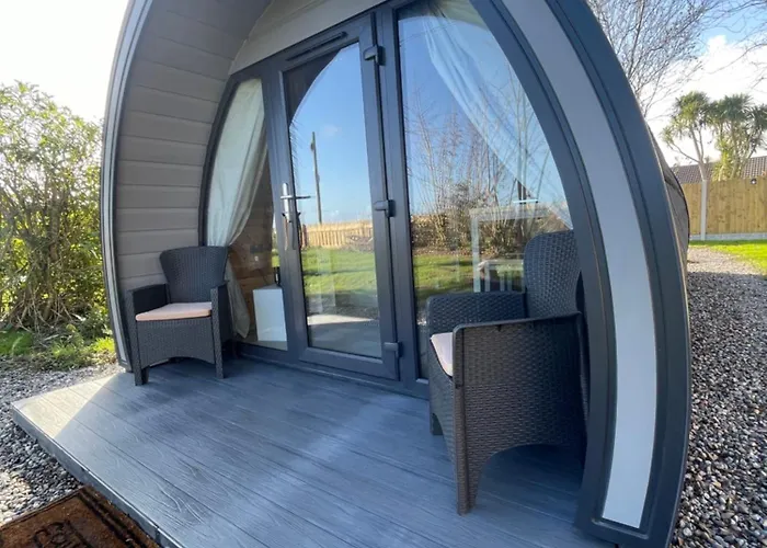 Luxury tent Tra Na Mbo Glamping Pod - Copper Coast Glamping Pods Waterford